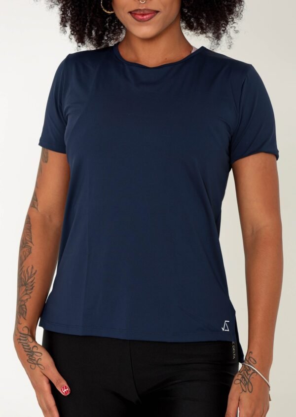 Camiseta Lisa Costas Alongada