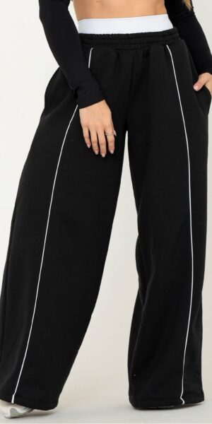 Calça Wide Leg Jogger